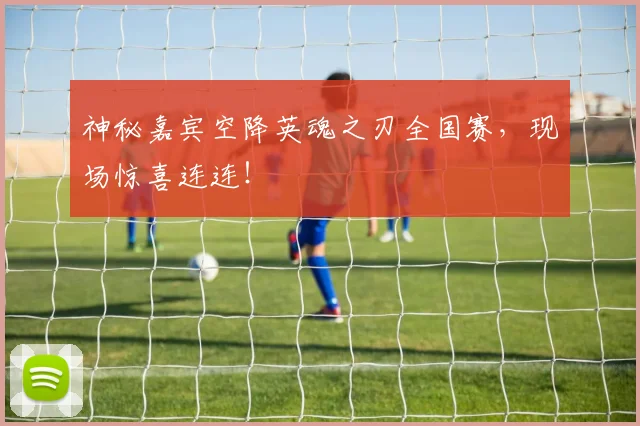 神秘嘉宾空降英魂之刃全国赛,现场惊喜连连!