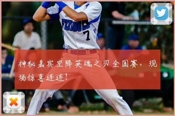 神秘嘉宾空降英魂之刃全国赛,现场惊喜连连!